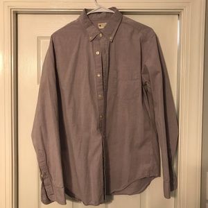 J Crew Oxford Dress Shirt. M